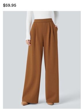 Halara Flex™ High Waisted Pocket Wide Leg Work Pants